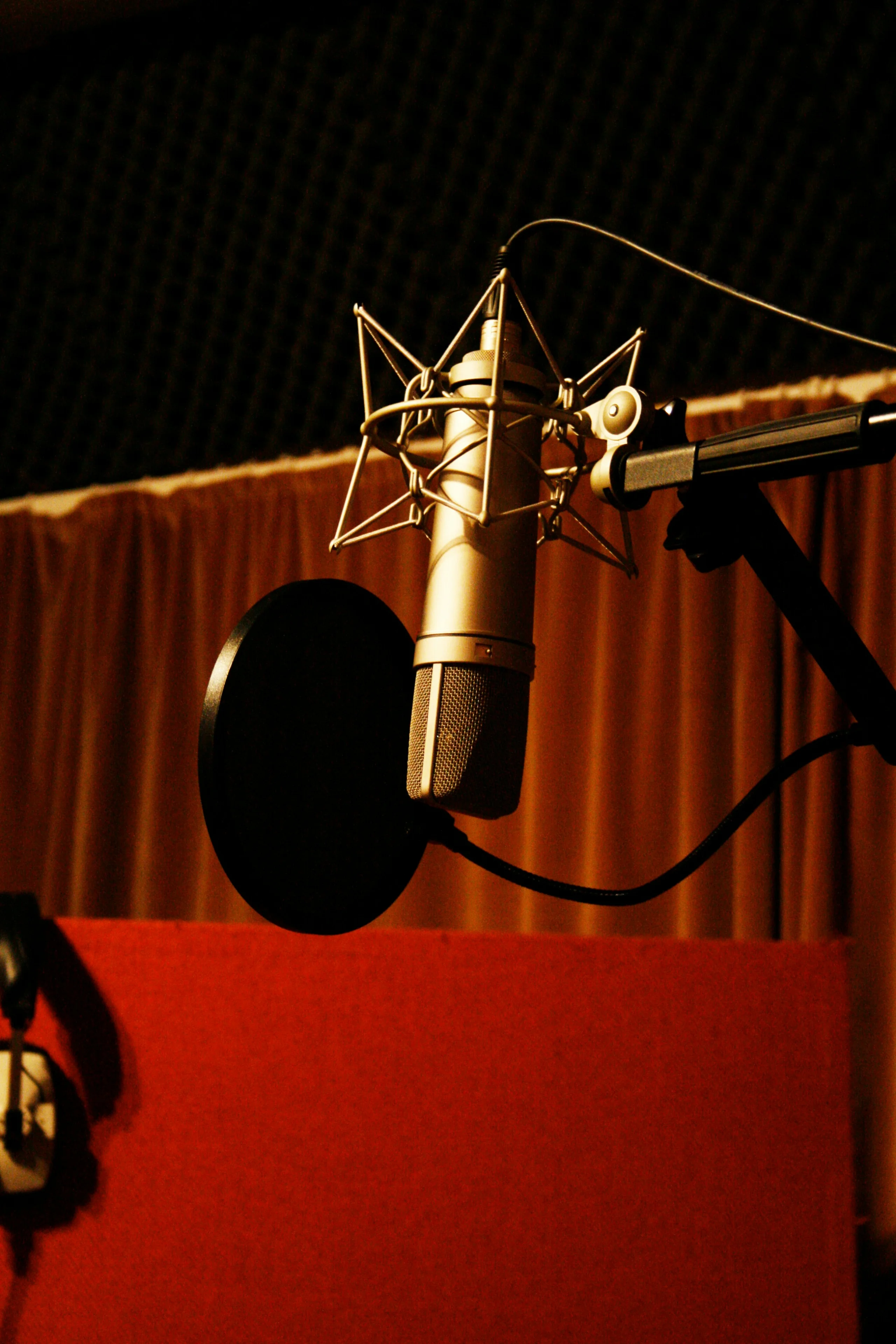 Artist in studio